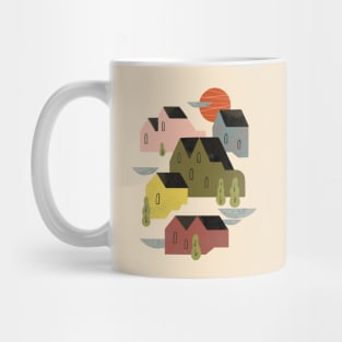 Cozy Village Mug